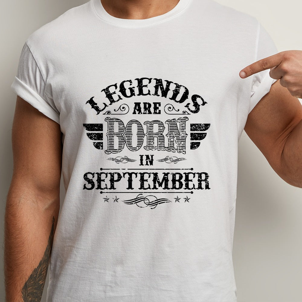 Playera Legends Septiembre Cuello Redondo