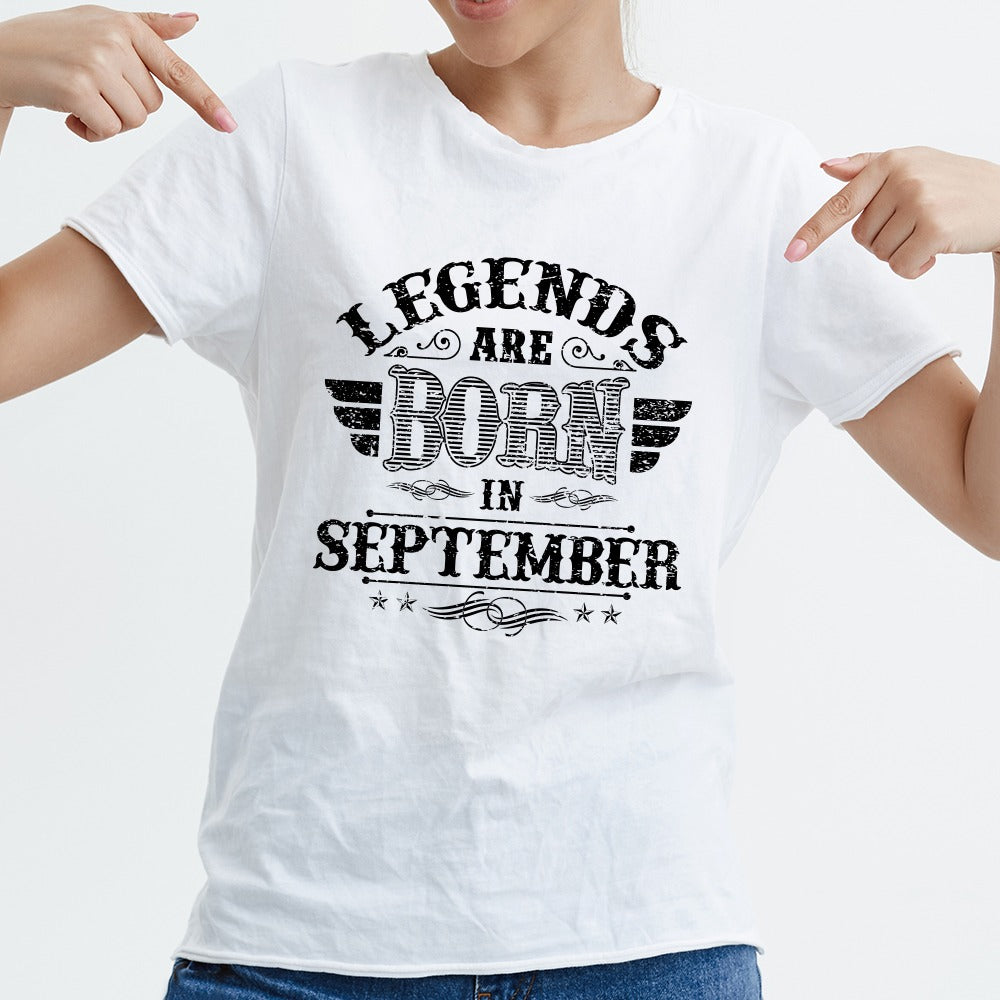 Playera Legends Septiembre Cuello Redondo