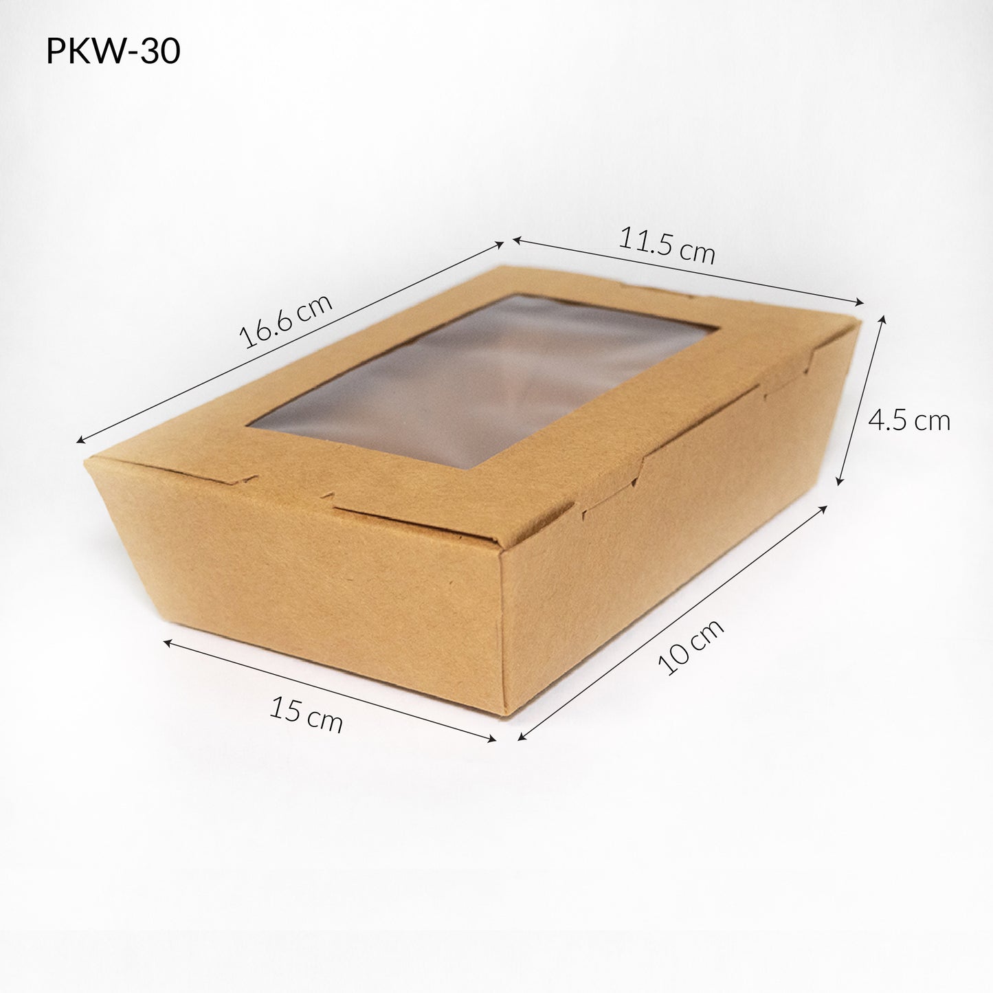 Caja de papel Bio Kraft PKW-30 30oz.